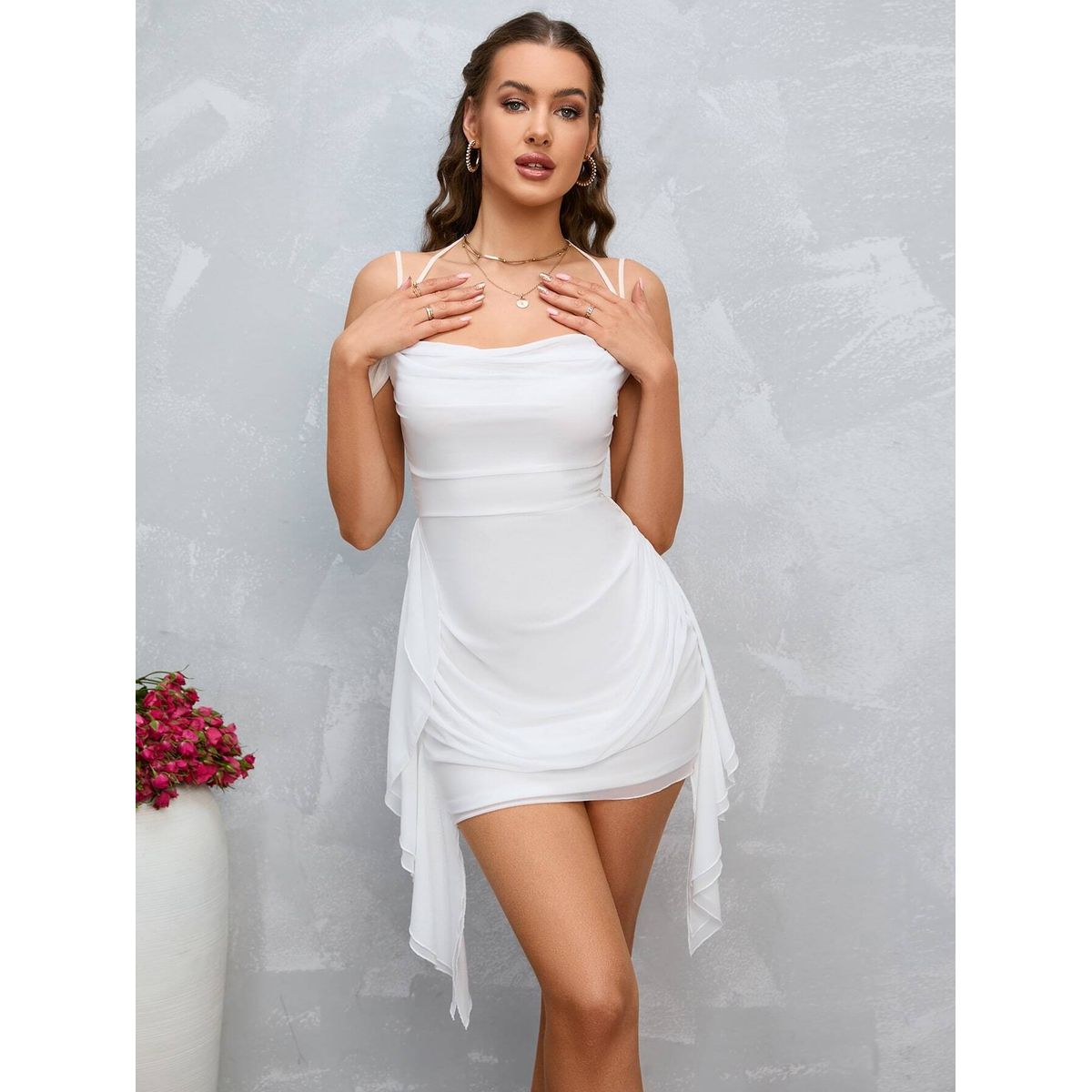 GENERICO - VESTIDO LOLITAS BLANCO AFRODITA