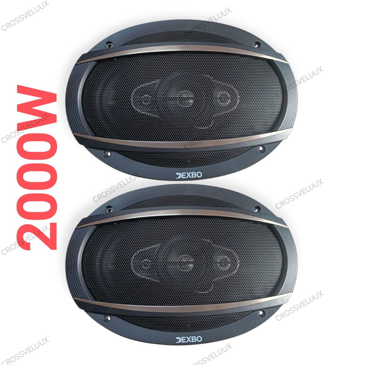 GENERICO - Parlante Ovalado Coaxial Speaker 2000w