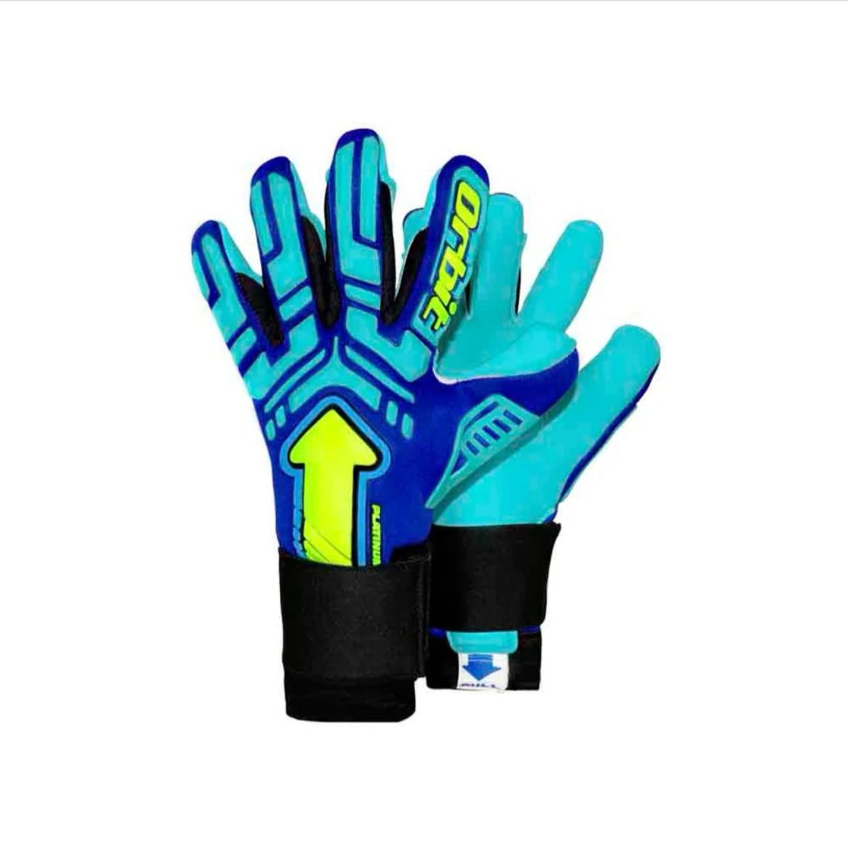 ORBIT - Guantes de Arquero con Varilla Orbit  Arrow azul talla 8
