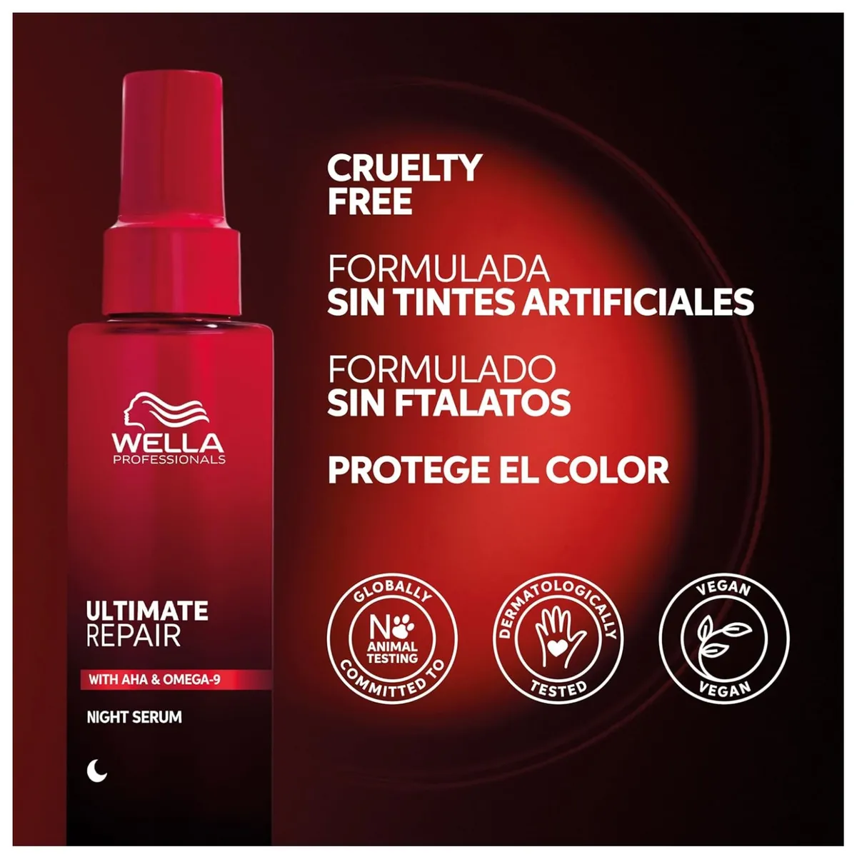 WELLA - Serum Nocturno Reparador Ultimate Repair Night Wella 95ml