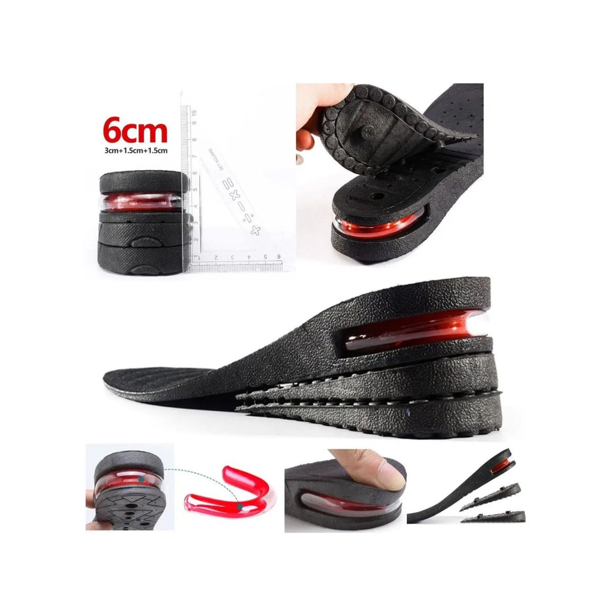 OEM - Plantilla Elevadora Variable Unisex Comodidad y Estilo