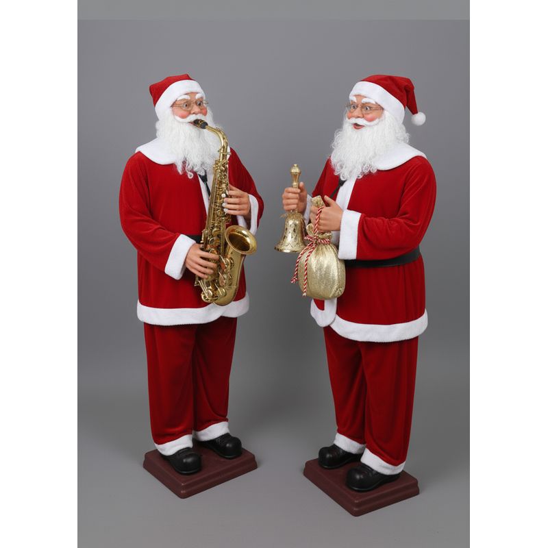 GENERICO - PACK DE 02 PAPA NOEL BAILARIN