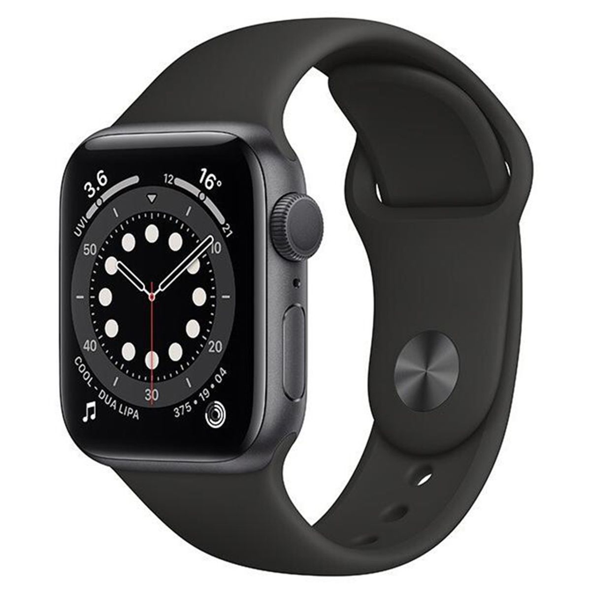 APPLE - Apple watch series 6 44mm GPS - Negro Reacondicionado
