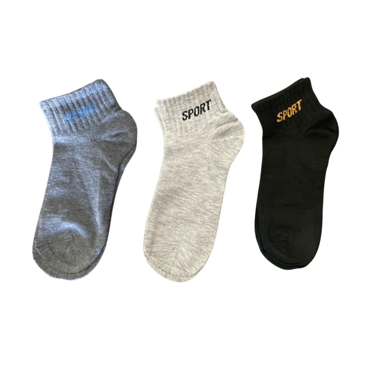 MINTANA - PACK 3 MEDIAS  TOBILLERAS ALGODON SPORT HOMBRE MINTANA