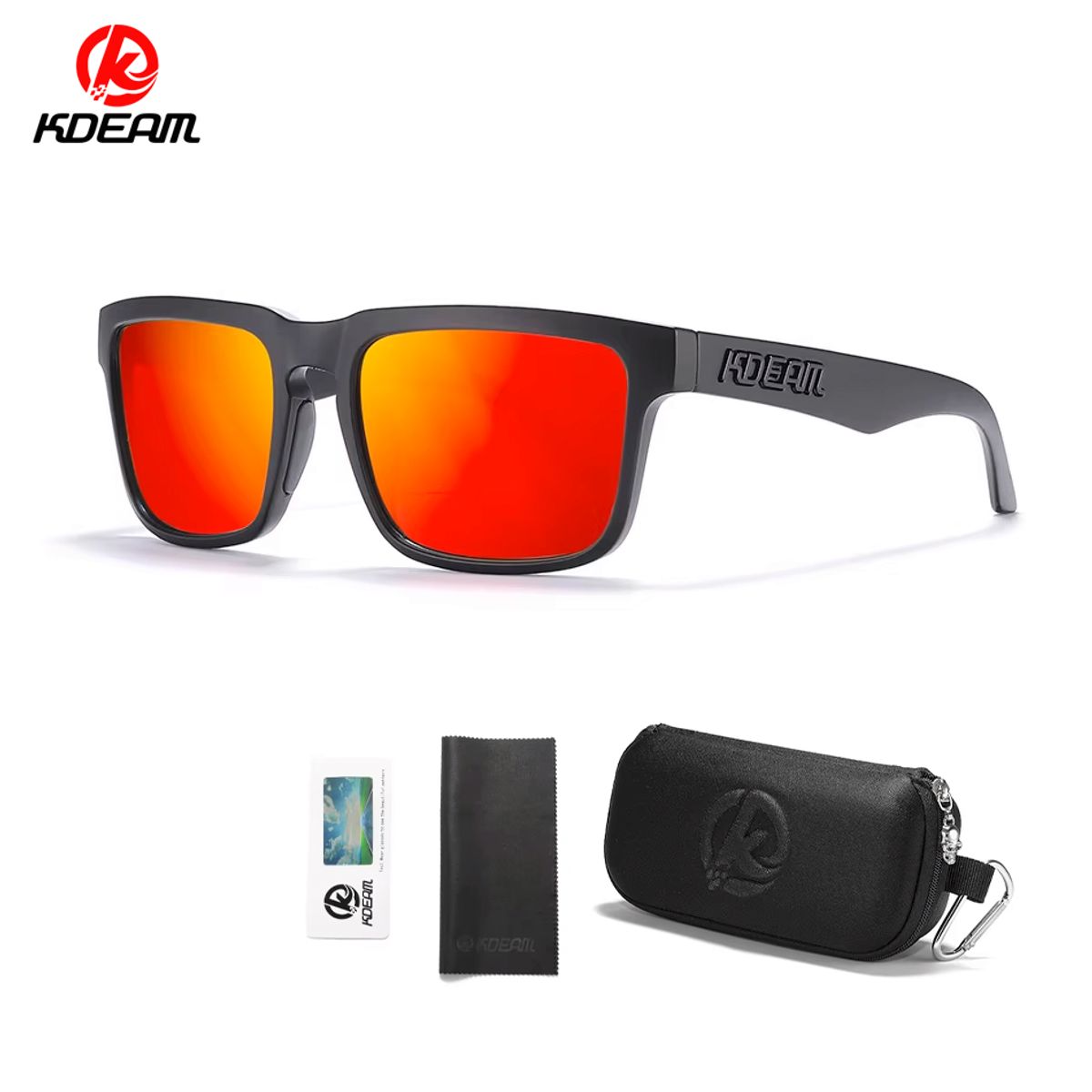 GENERICO - Lentes de sol Polarizado deportivo uv400 + estuche