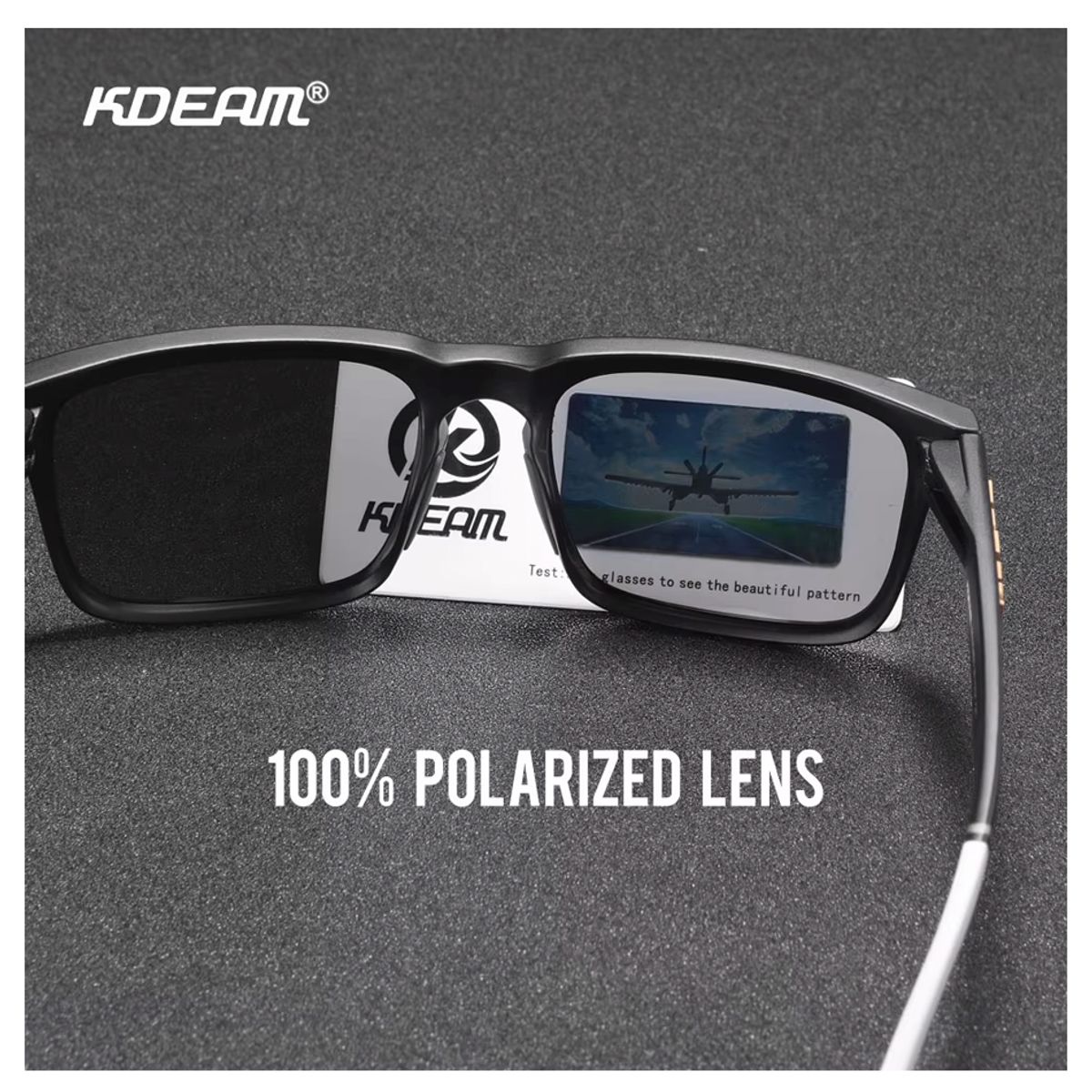 GENERICO - Lentes de sol Polarizado deportivo uv400 + estuche