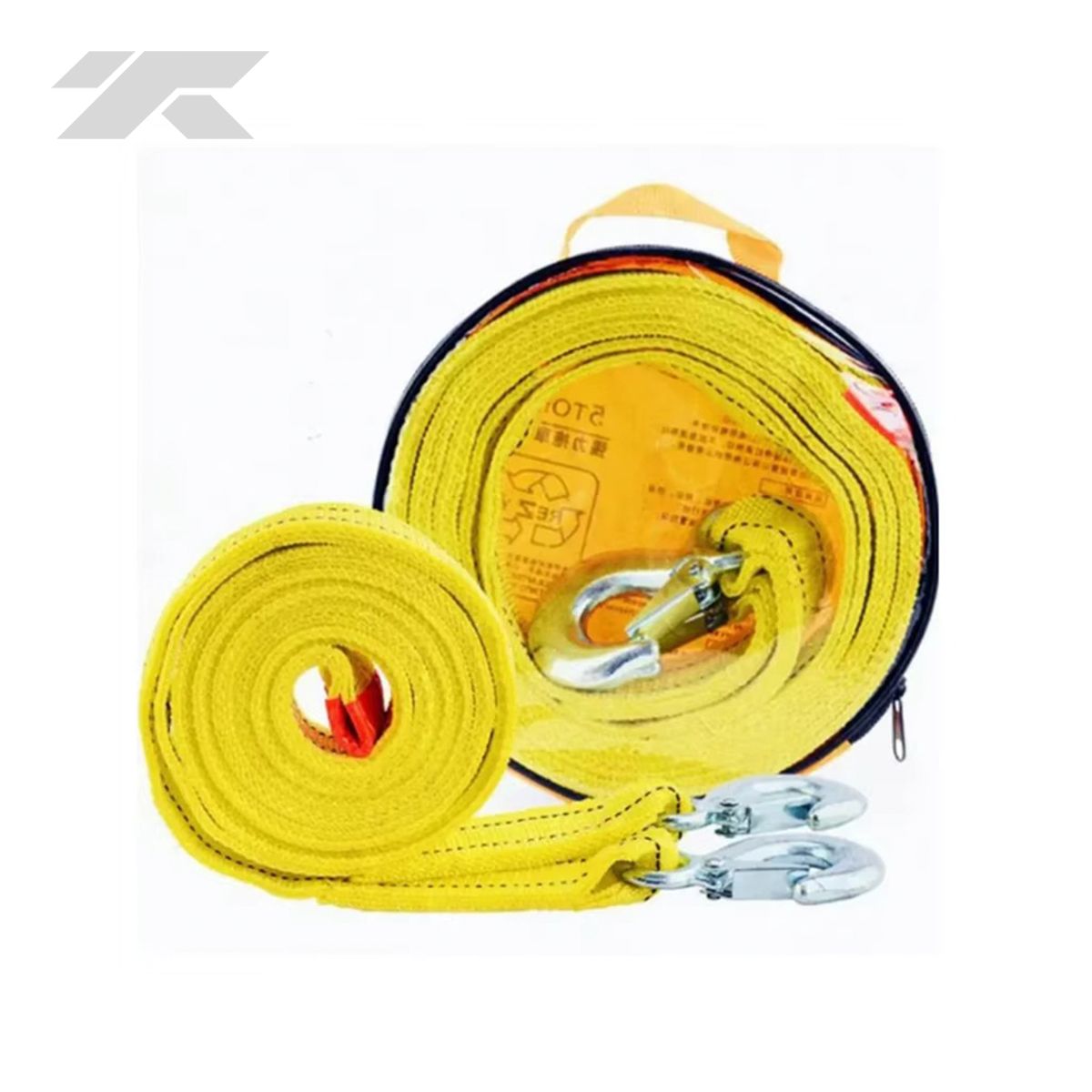 GENERICO - Faja de Remolque 5 Toneladas Gancho de Acero