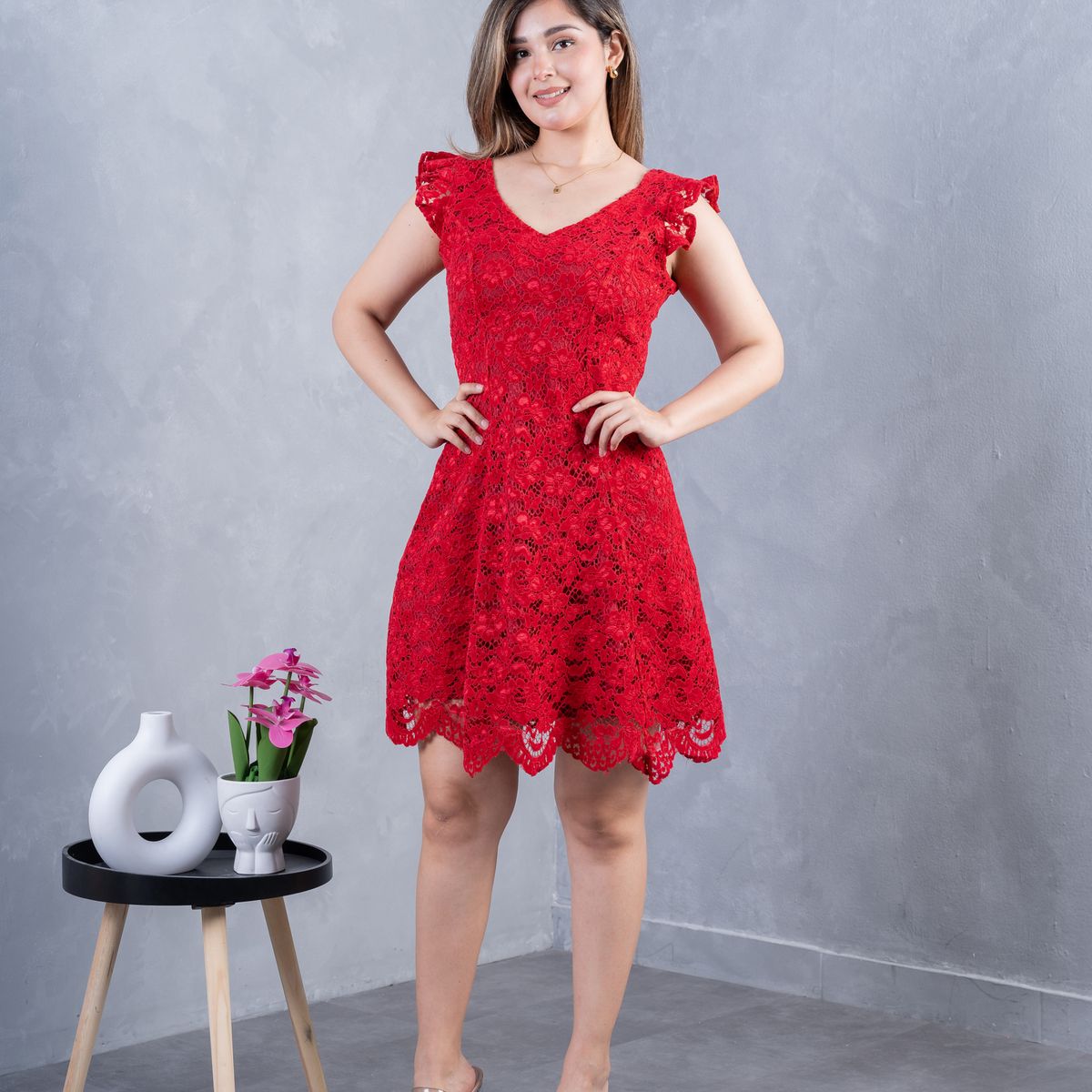 NANCY'S COLLECTION - Vestido Corto Nancys Collection