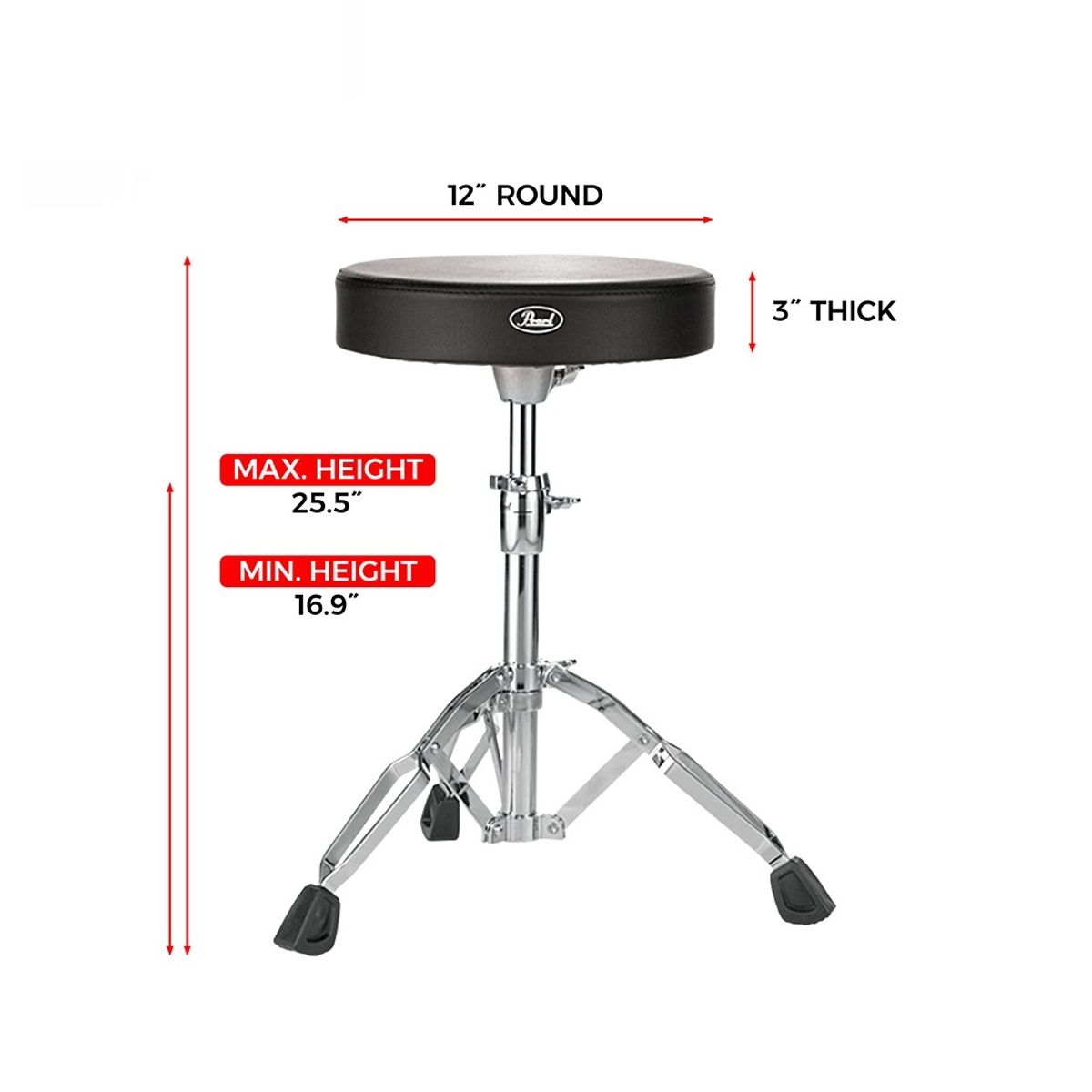 PEARL - D790 Pearl - Asiento trono de baterista