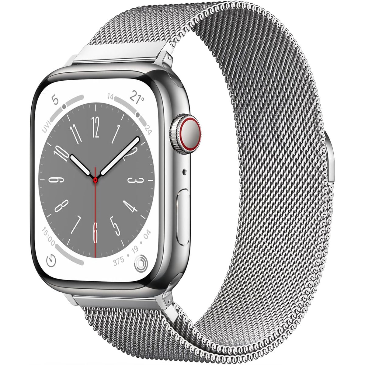 GENERICO - CORREA APPLE WATCH SILVER 4244454649