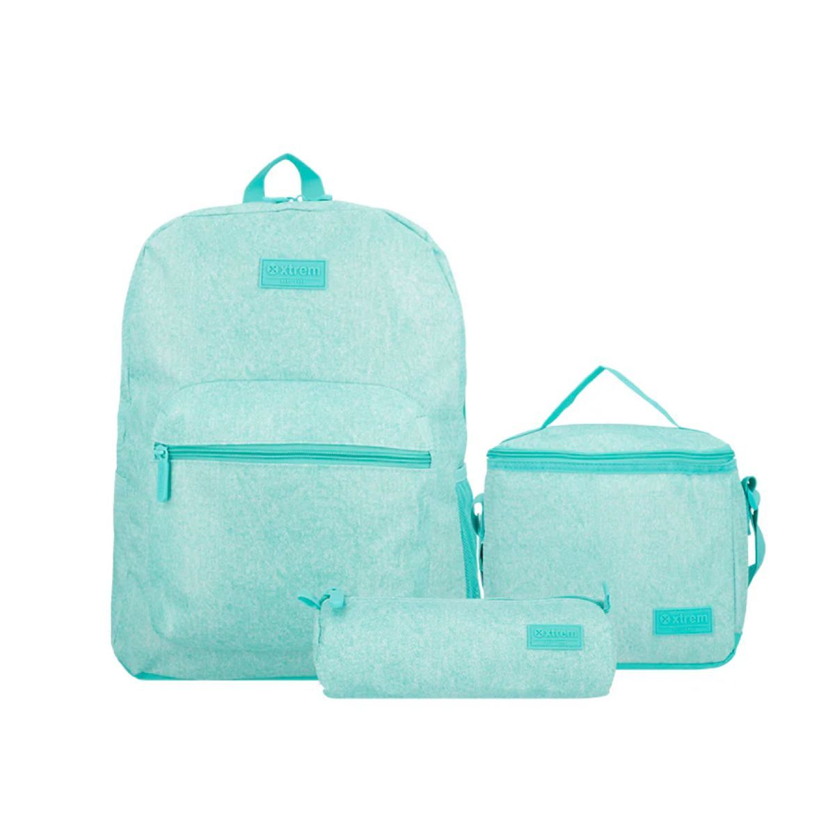 SAMSONITE - Triple Pack 4XT Mochila + Lonchera + Cartuchera Menta