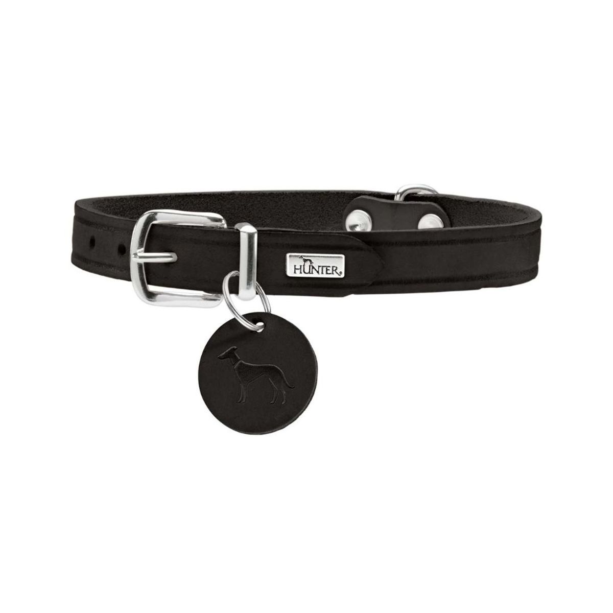 HUNTER - Hunter Collar para Perro Aalborg Negro XS-S