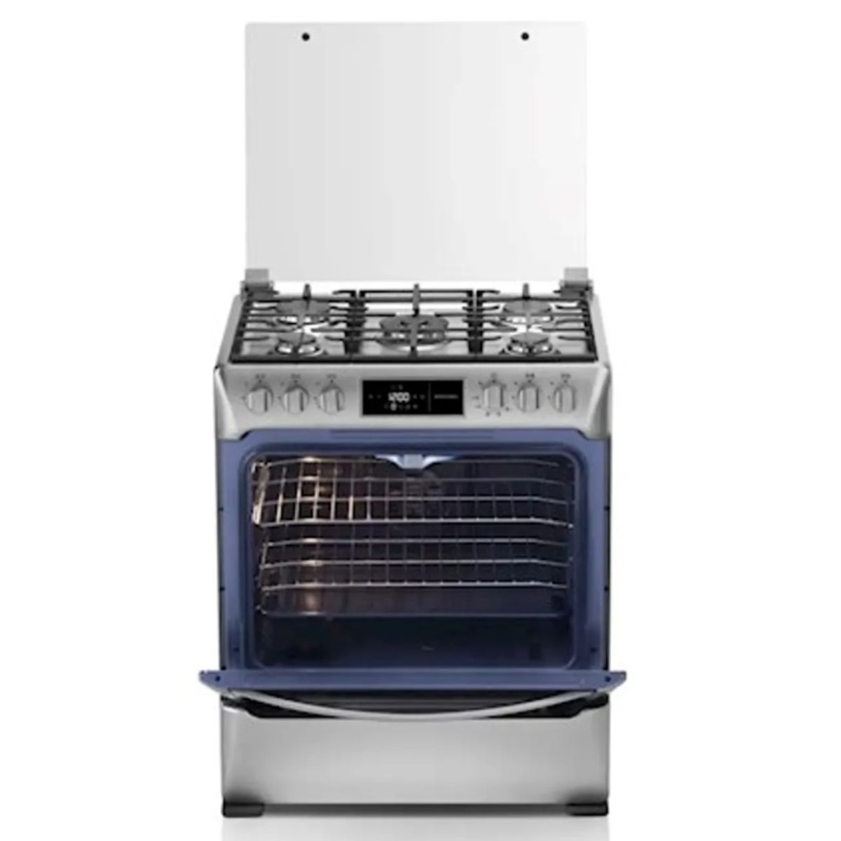 INDURAMA - Cocina Indurama Montecarlo Zafiro 5 Quemadores - Croma