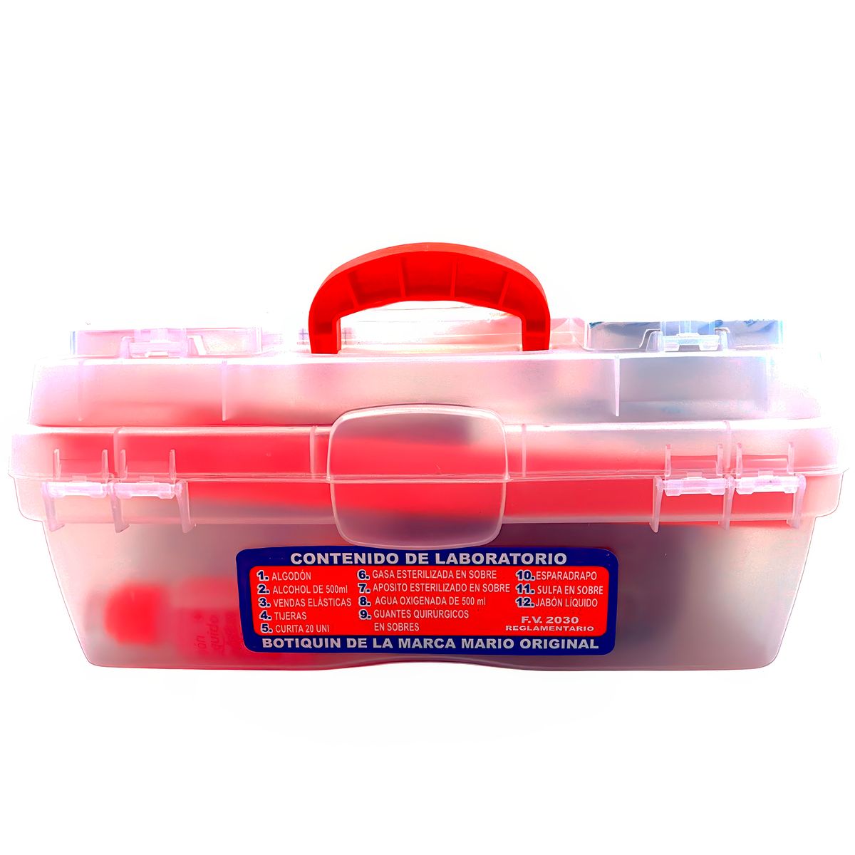 GENERICO - Botiquín de Emergencia Master 14 de Primeros Auxilios