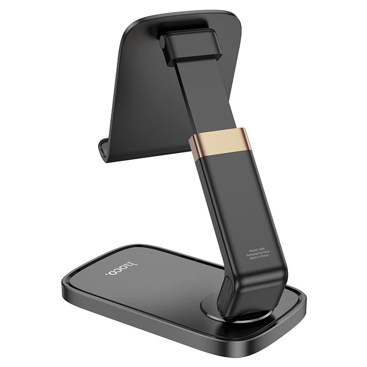 HOCO - Soporte de Escritorio para celular  Plegable  Retráctil  Metálico  Elegante HD8 Blackfish
