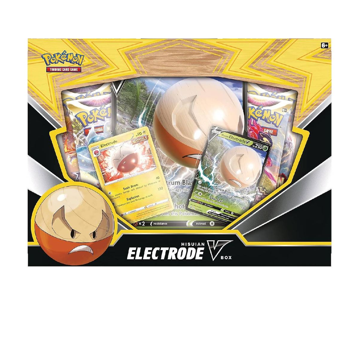 POKEMON - Pokemon TCG Electrodo V Box de Hisuian Español