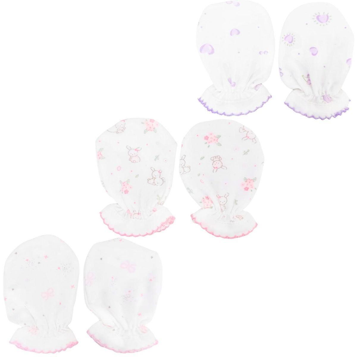 BABY MERINOS - Pack 3 Mitones Bebé Niño S2388