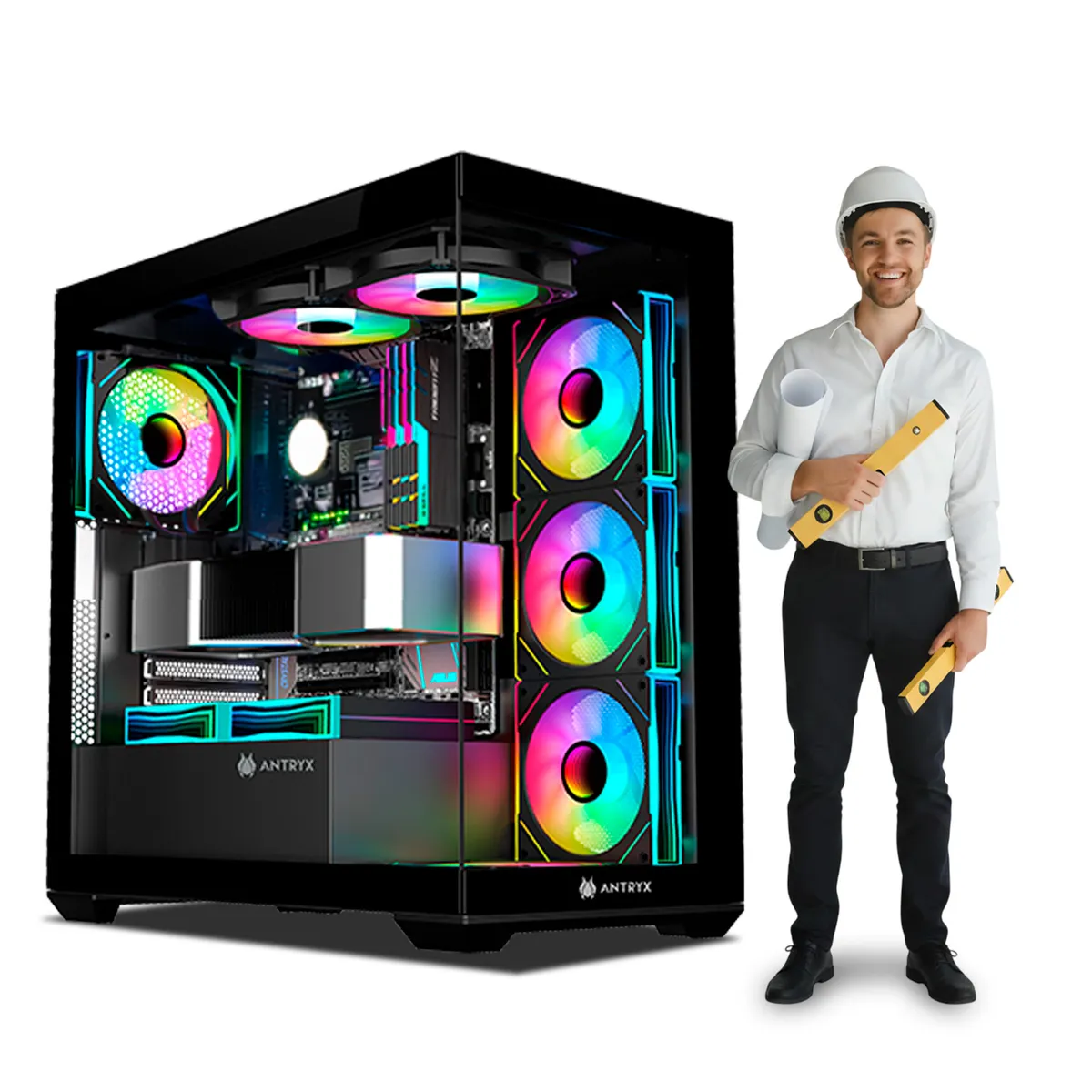 INTEL - CPU INTEL Core Ultra 7 265KF 16GB DDR5 1TB RTX5060ti 16GB INGE