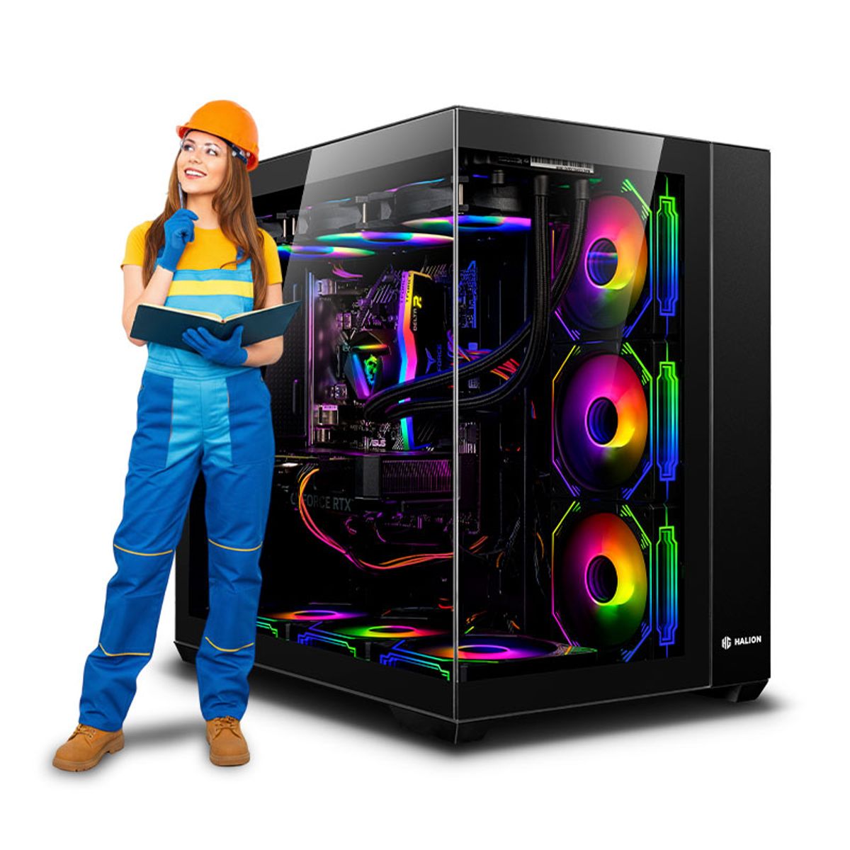 INTEL - CPU INTEL Core I9 12900KF 32GB 1TB RTX5070 12GB INGE