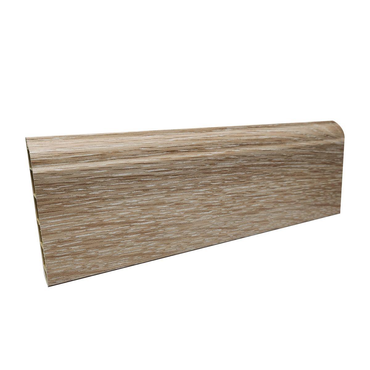 BALEXPO - Zocalo PVC Roble Beige 8cm alto Listón 240cm