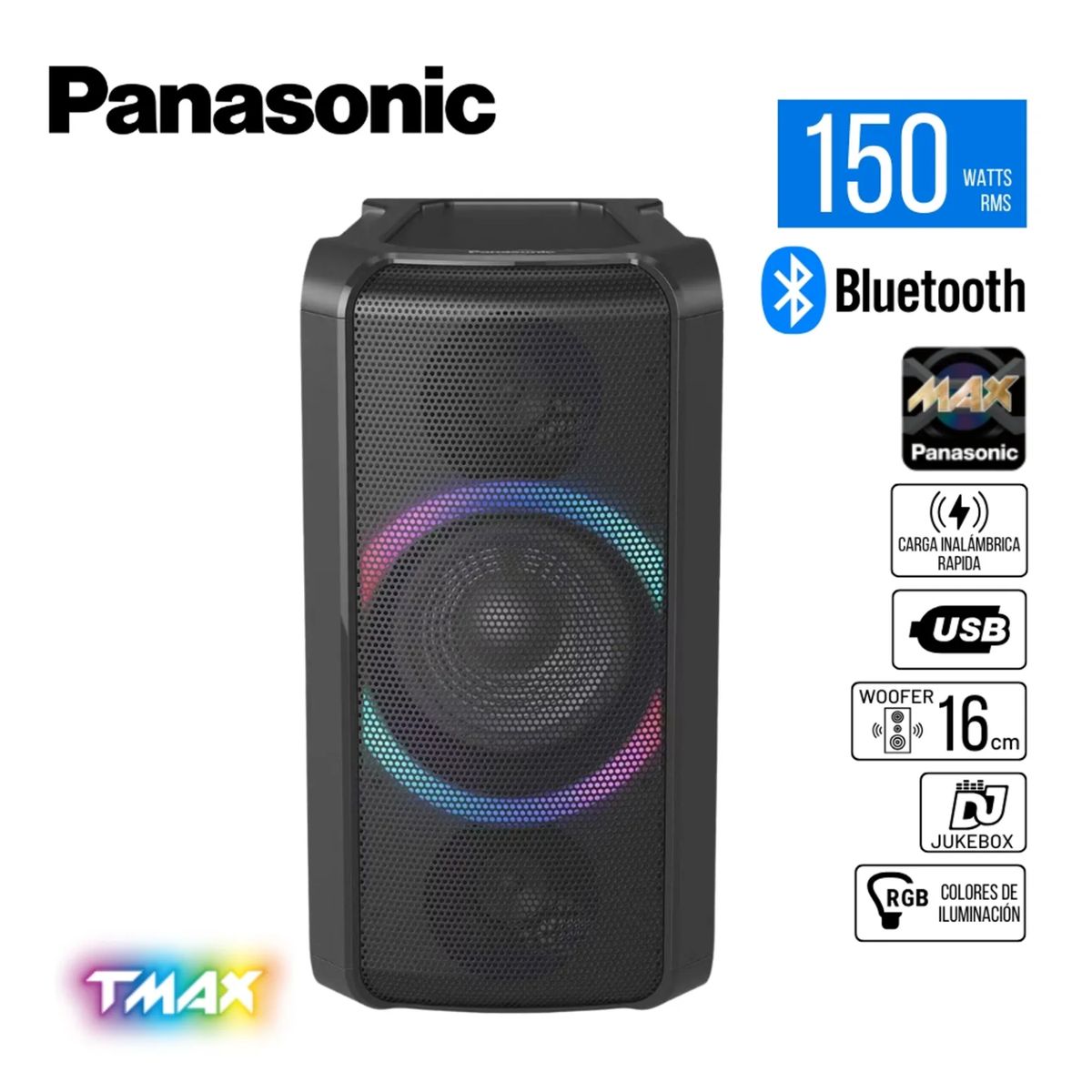Panasonic - PARLANTE PANASONIC SC-TMAX5EG 150 W