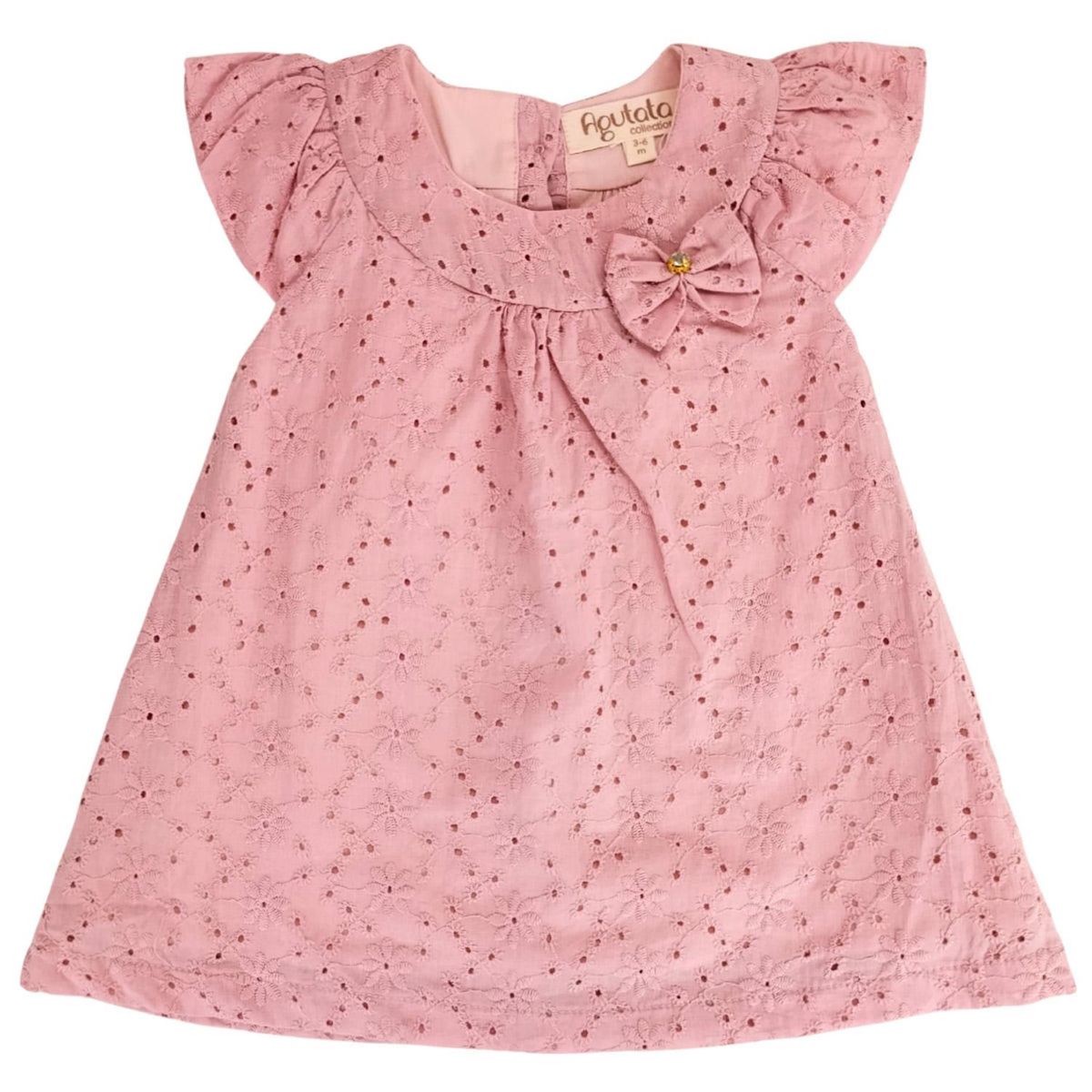 GENERICO - Vestido bebé - Kateryn - Palo rosa