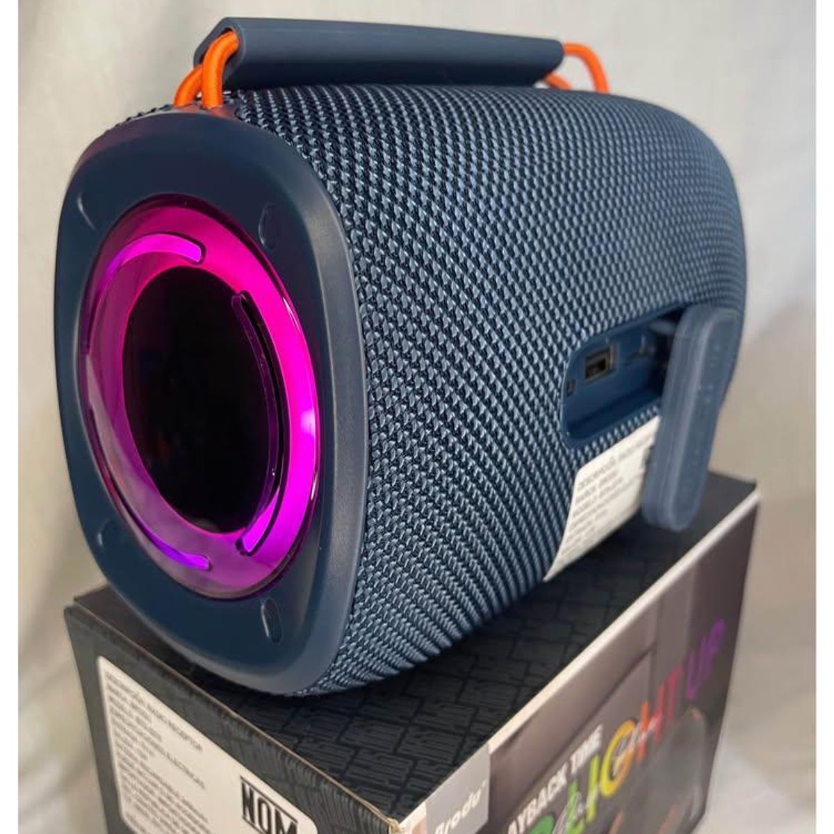 GENERICO - Parlante Brodu Blutooth  RGB Recargable