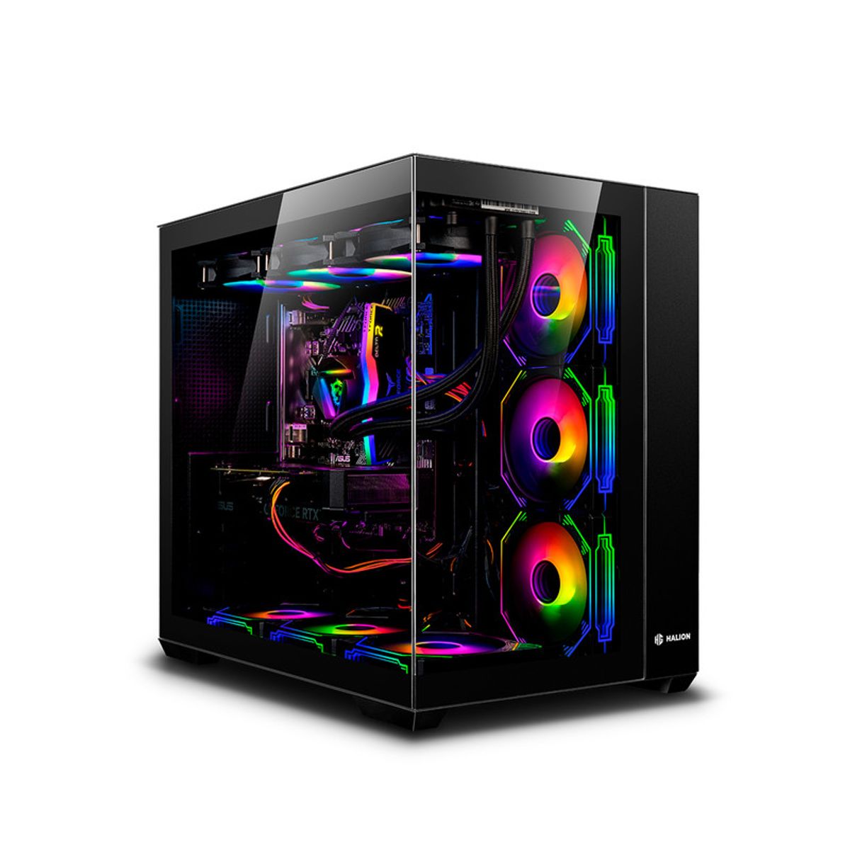 RYZEN - CPU Gamer AMD RYZEN 9 9950X 32GB DDR5 1TB  RTX5070ti 16GB YELLOW MI PC LISTA COMPUTADORA