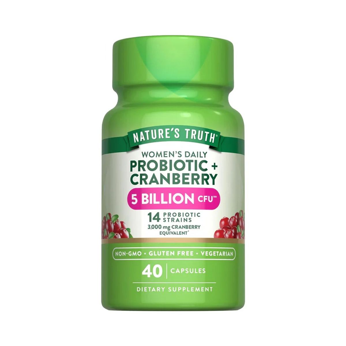 NATURE'S TRUTH - Probióticos Para Mujer De 5 Mil Millones Ufc Natures Truth
