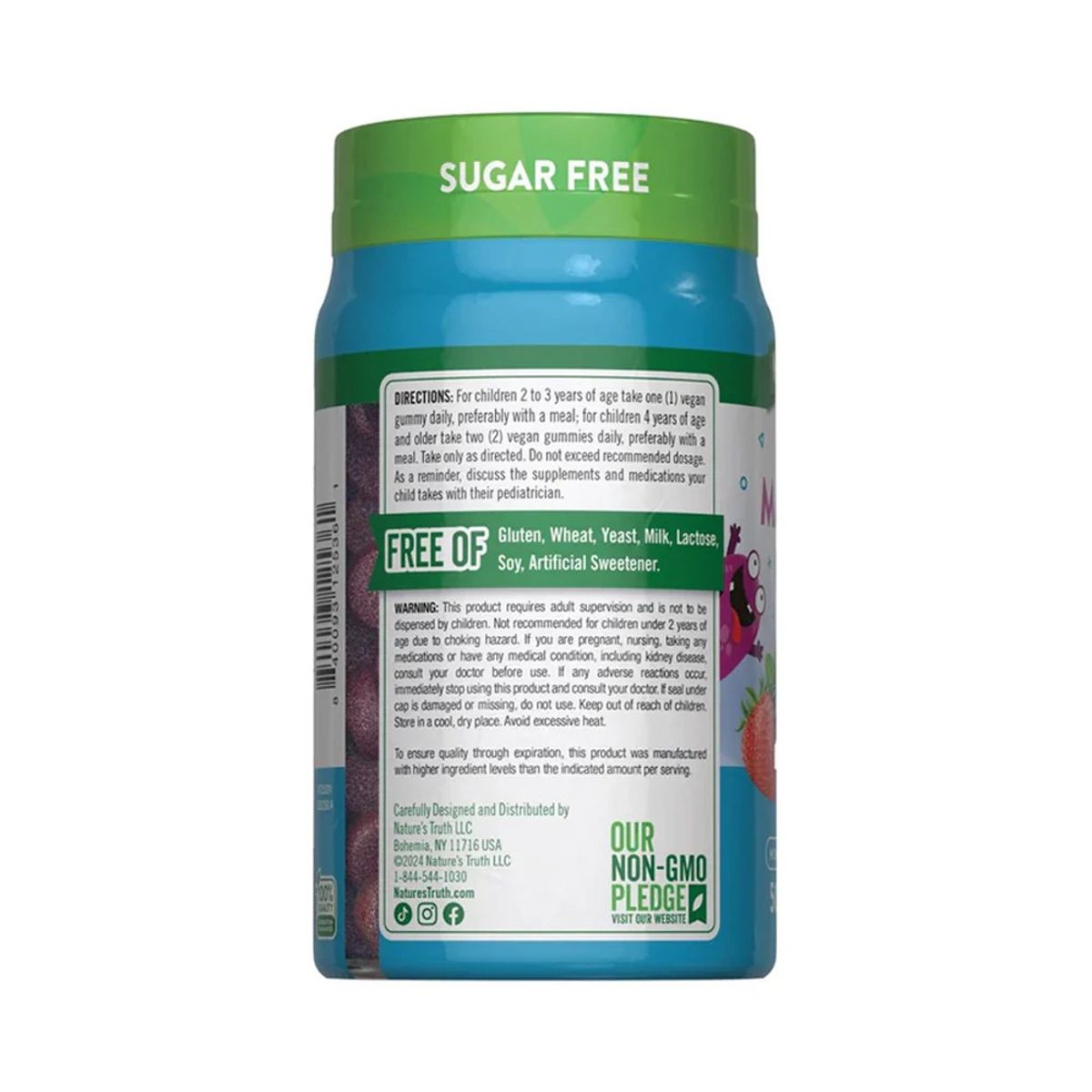 NATURE'S TRUTH - Magnesio Para Niños 50 Gummies Natures Truth