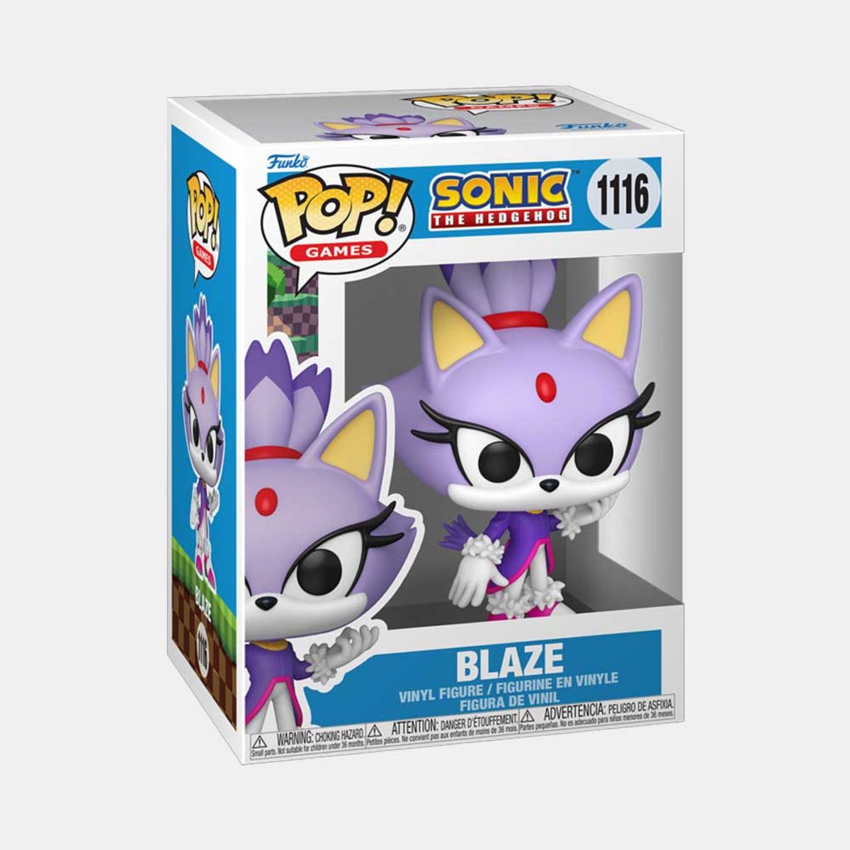 FUNKO - FUNKO POP GAMES SONIC THE HEDGEHOG - BLAZE THE CAT