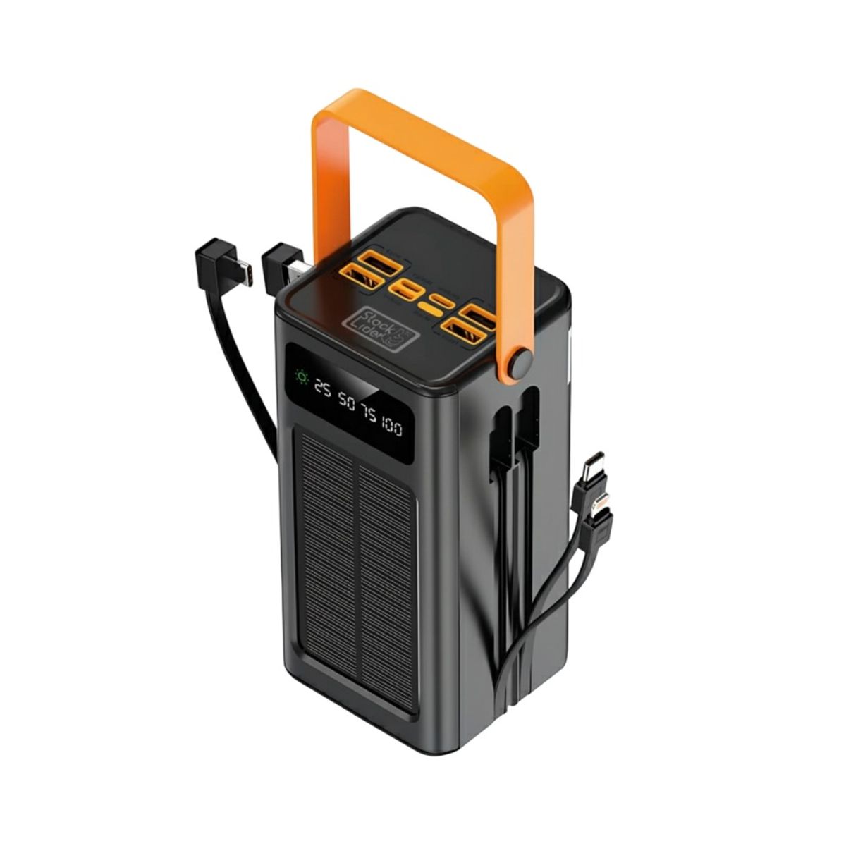 GENERICO - Super Power Bank Octopus 2 4en1 CP08 Negro