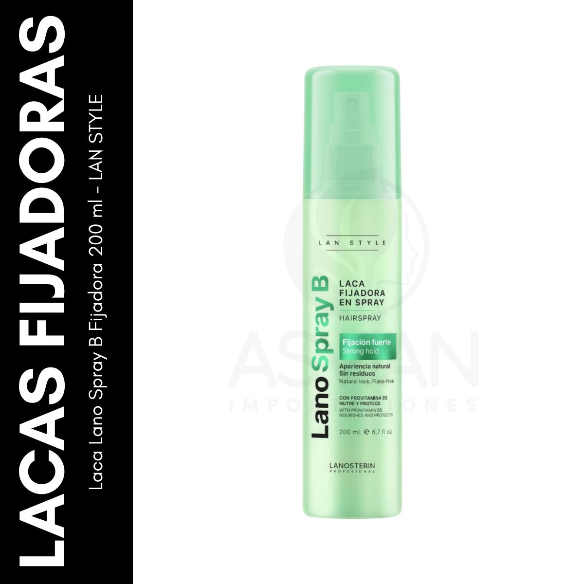 GENERICO - Laca Lano Spray B Fijadora 200 ml - LAN STYLE