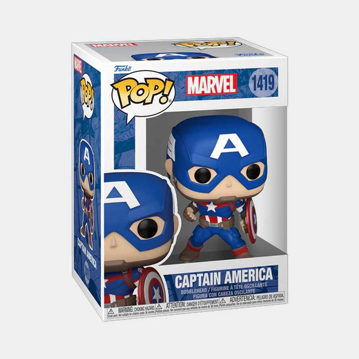 FUNKO - FUNKO POP MARVEL MARVEL - CAPTAIN AMERICA CLASSIC