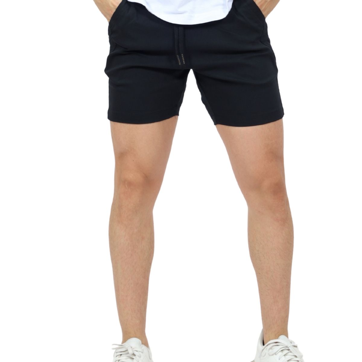 ENKI - Bermuda Hombre Tela Stone - Short Casual de Drill - Estilo Urbano y Máxima Frescura