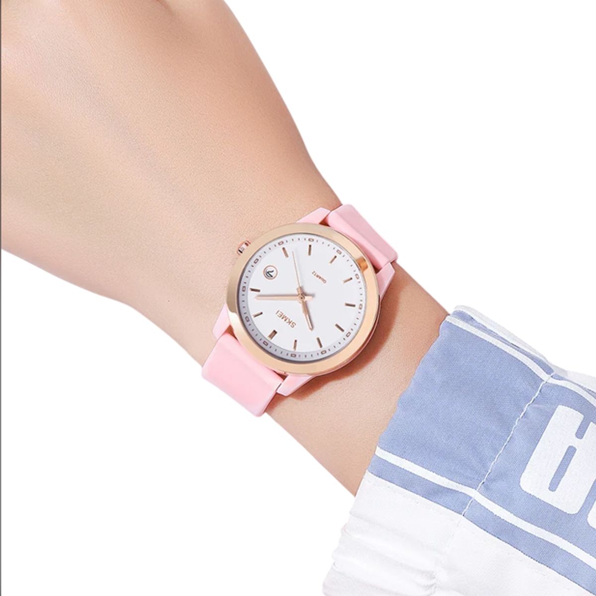 SKMEI - Reloj de cuarzo Dama estilo deportivo