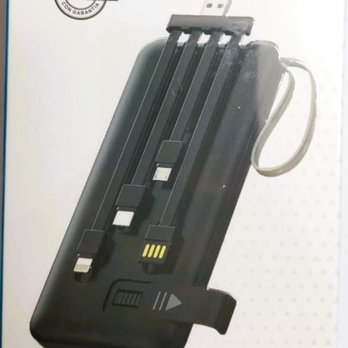 SUPER - Power Bank 4 En 1 Super 15000 Mah Carga Rápida Led Pantalla Led