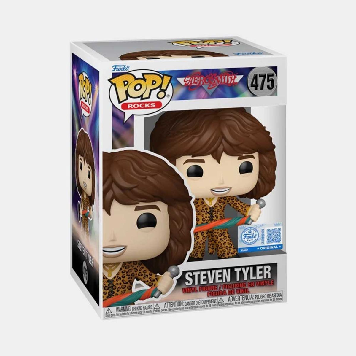 FUNKO - FUNKO POP ROCKS AEROSMITH - STEVEN TYLER LEOPARD  SPECIAL EDITION