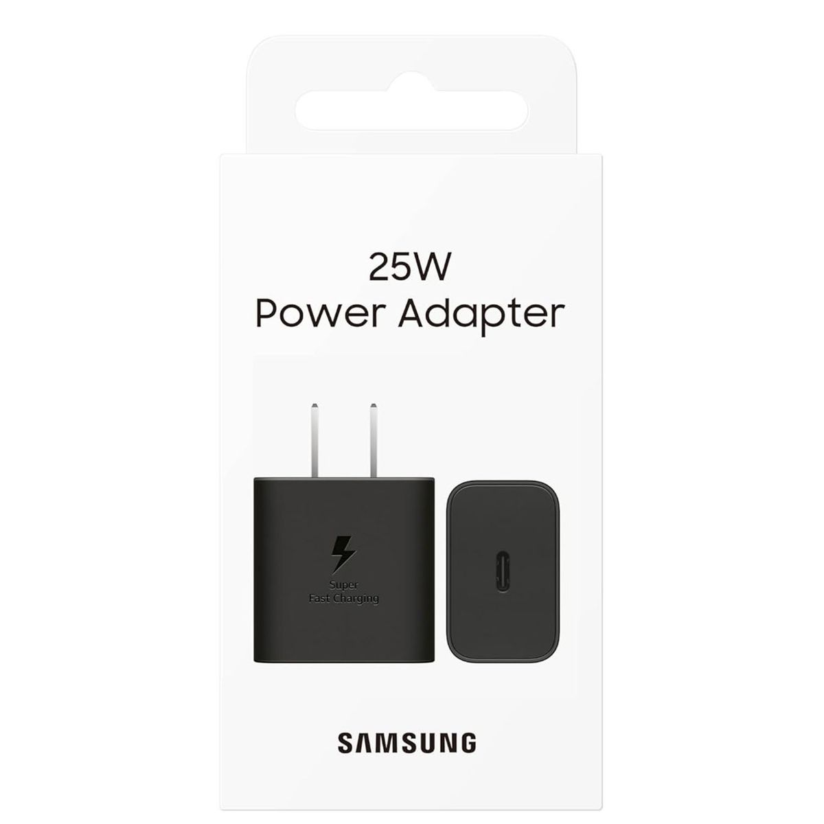 SAMSUNG - Cargador Samsung 25W para Galaxy A07 - Negro