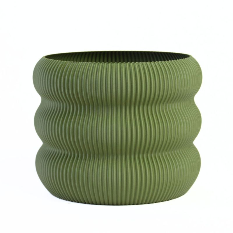 GENERICO - Porta maceta MA-Z Bub N12 color Verde Olivo