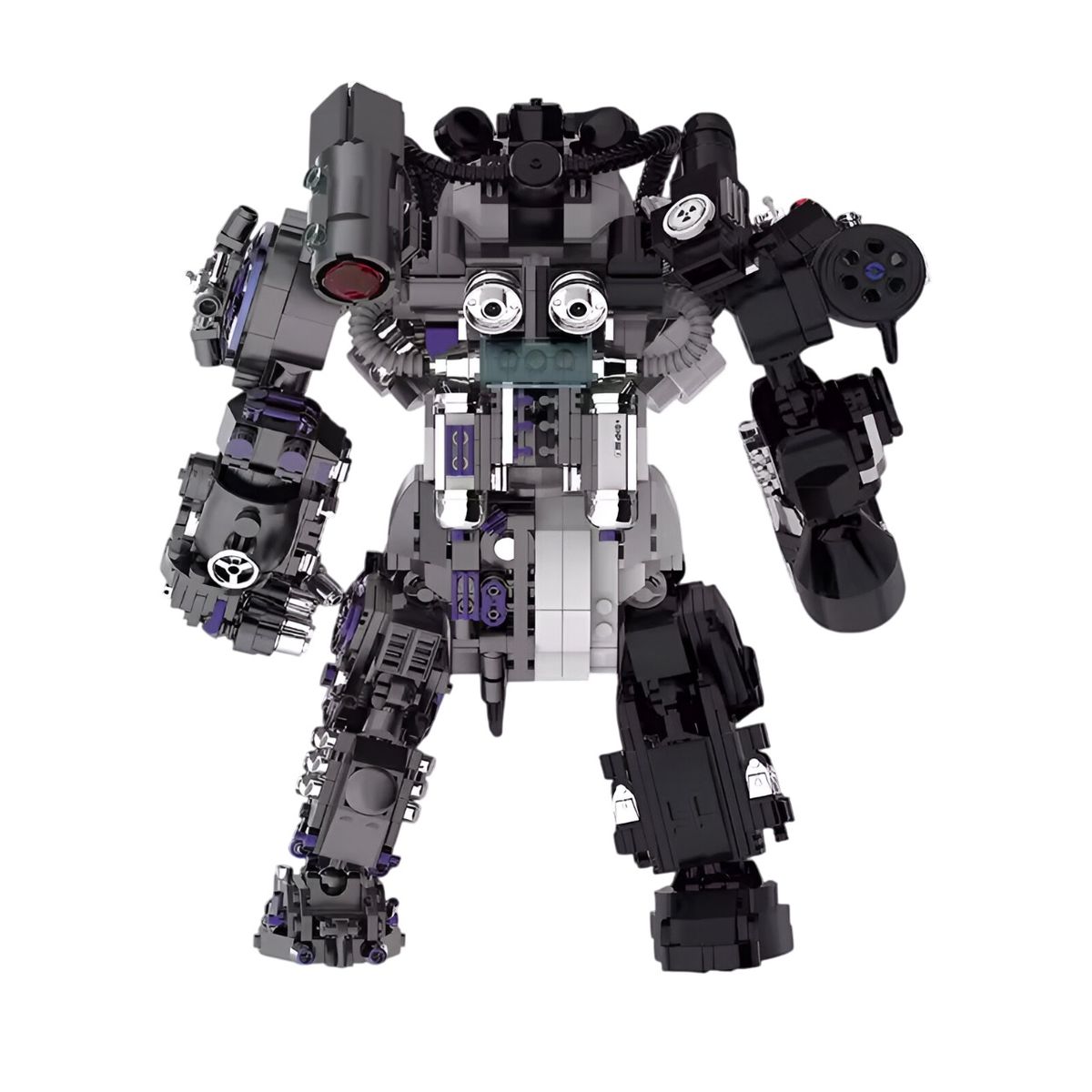 GENERICO - Panda Robot Bloques Armables Figura de 1426 piezas