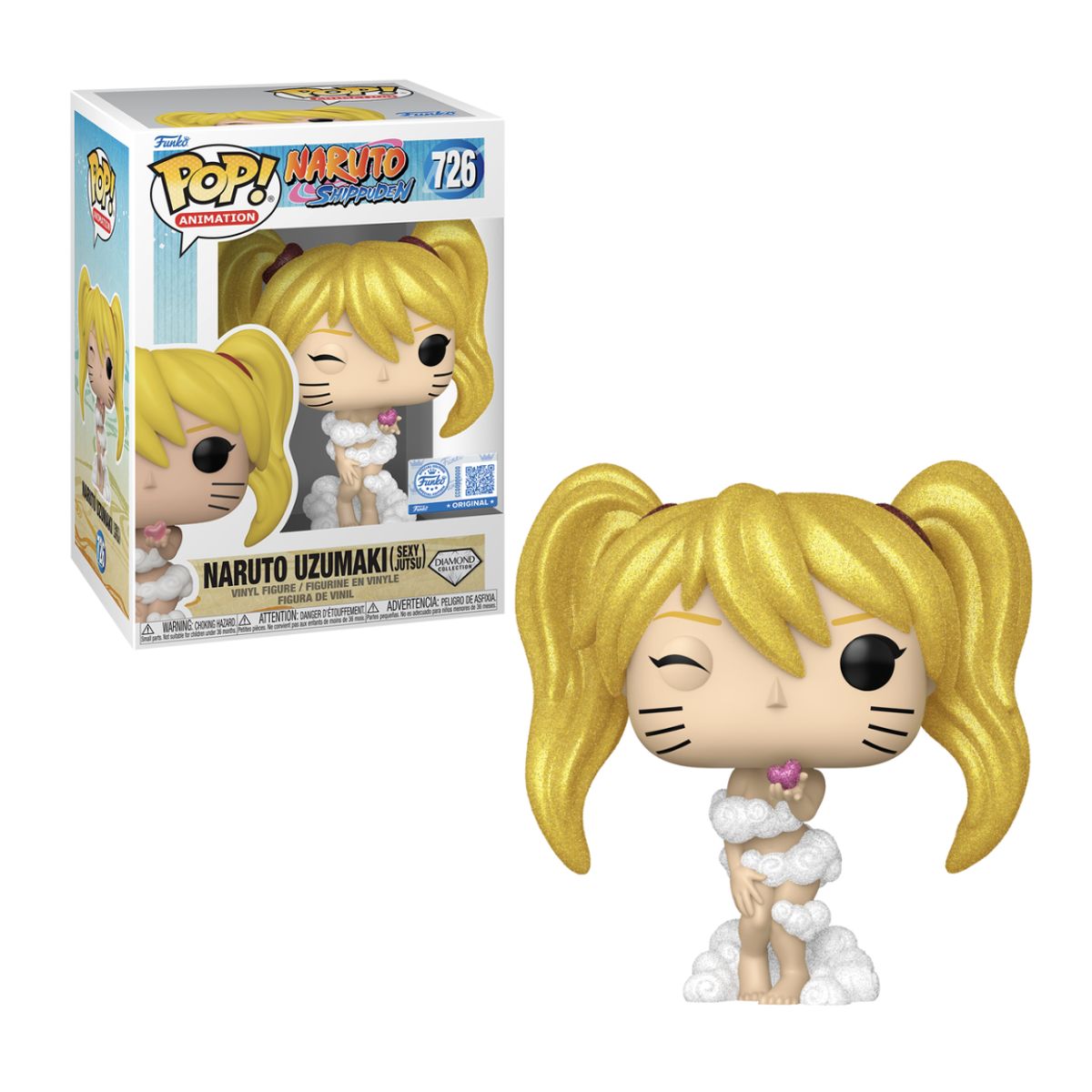 FUNKO - Naruto Sexy Jutsu Funko Pop 726 Exclusivo Diamond