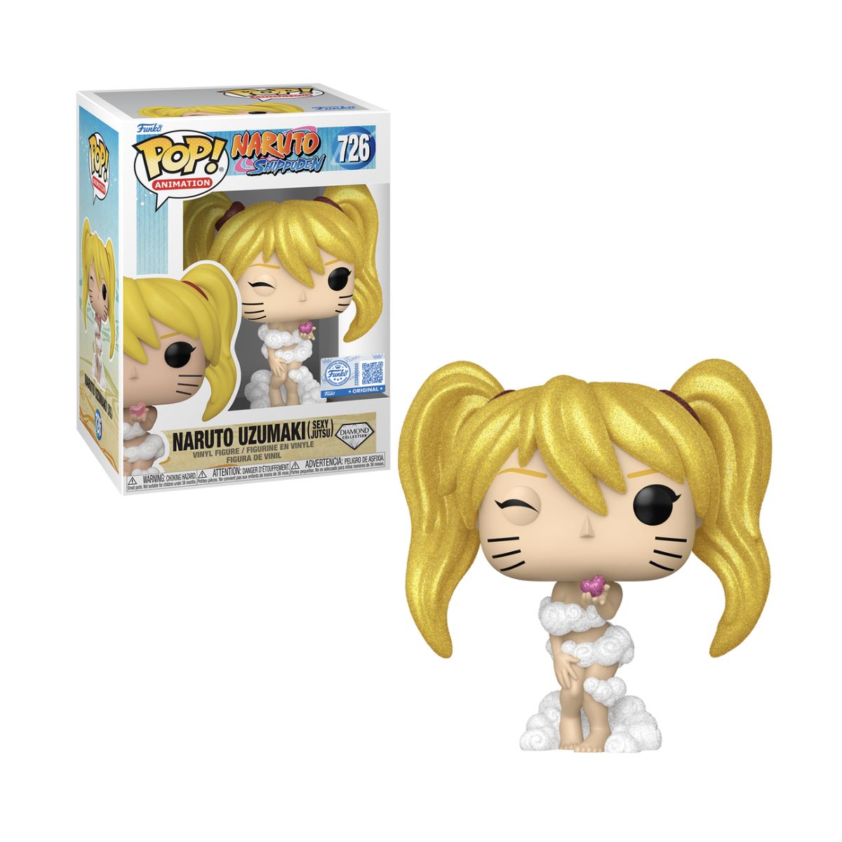 FUNKO - Naruto Sexy Jutsu Funko Pop 726 Exclusivo Diamond