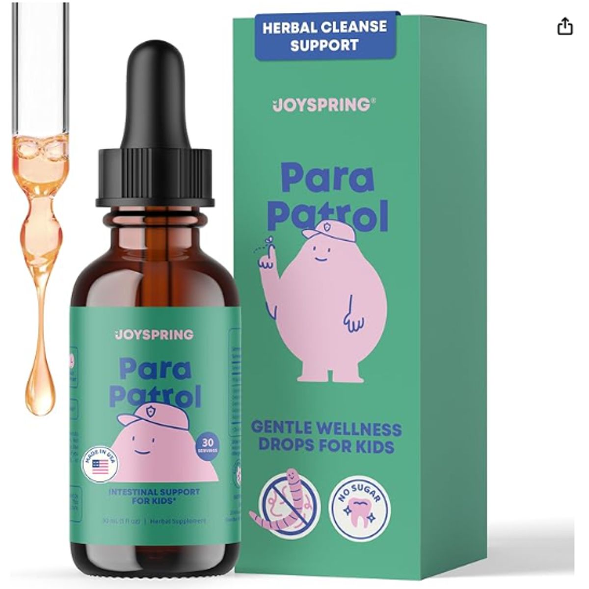 GENERICO - JoySpring PARAPATROL  DESPARASITANTE 3 AÑOS A MAS