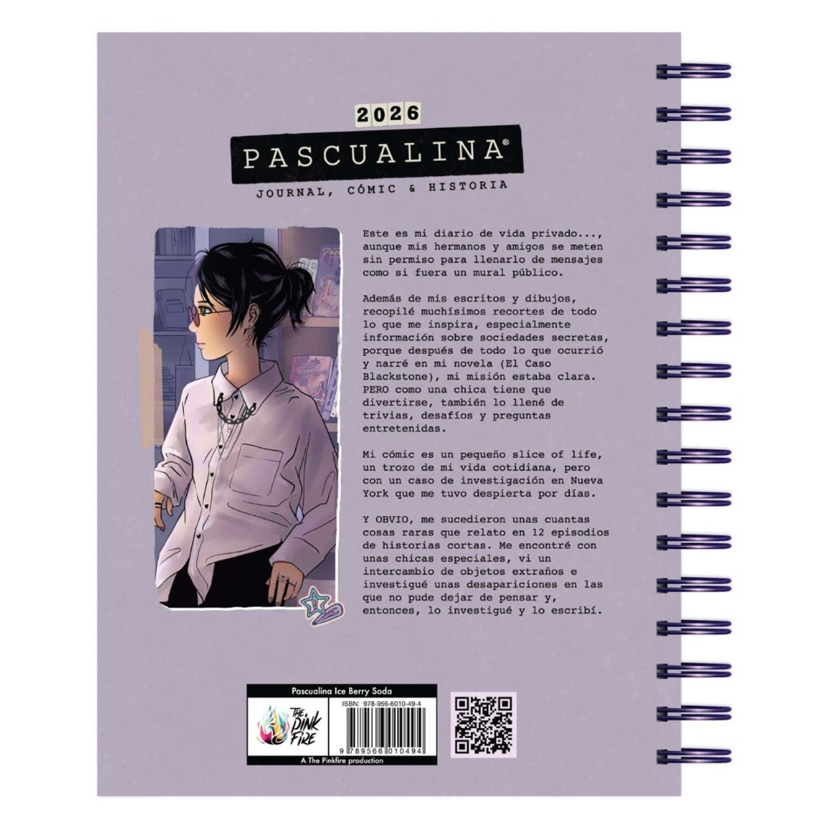 DGNOTTAS - Agenda Pascualina 2026 Ice Berry Soda