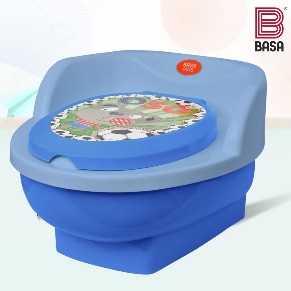 Basa - Bacín Educador Baby Basa Niño Azul