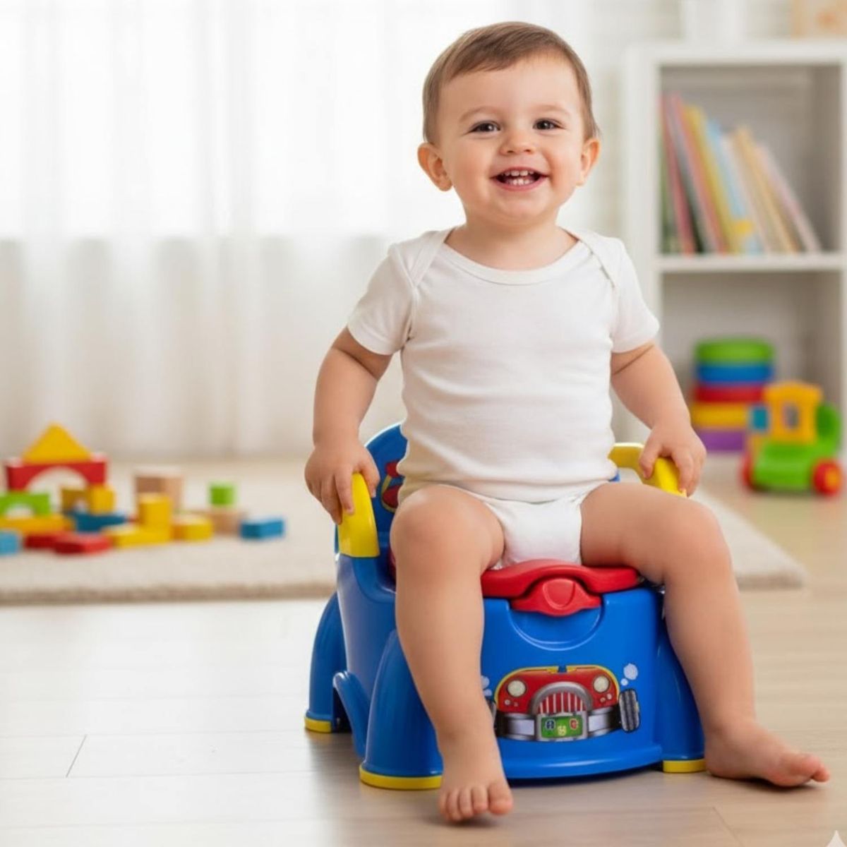 BASA - Bacín Zilly Potty Basa Niño Azul