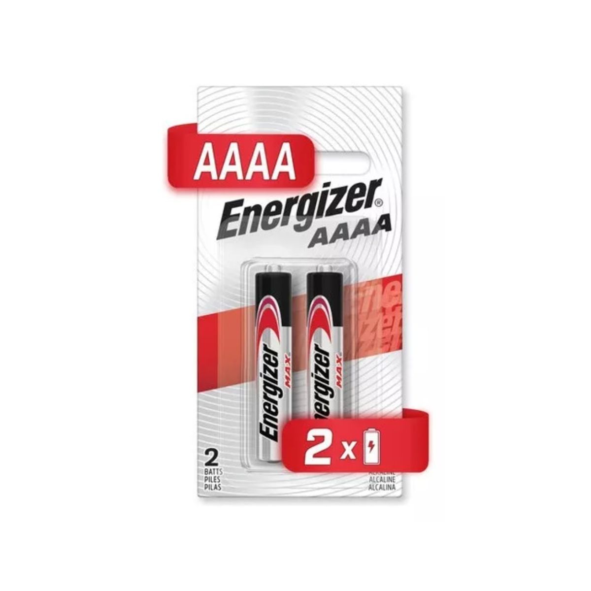 ENERGIZER - PILAS ENERGIZER AAAA X 2 UNIDADES DE 1.5 VOLTIOS Original