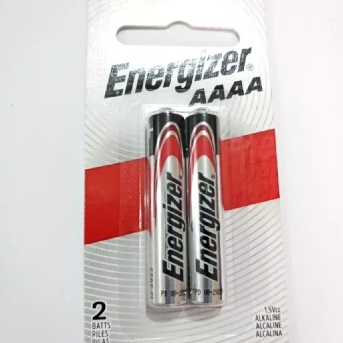 ENERGIZER - PILAS ENERGIZER AAAA X 2 UNIDADES DE 1.5 VOLTIOS Original