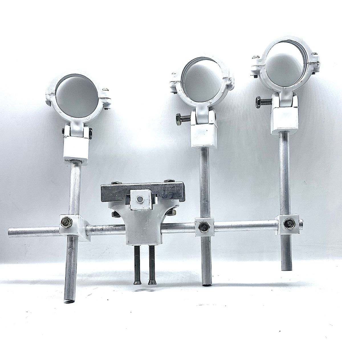 SAT PCS - Bracket para ANTENA PARABOLICA KU - Agrega 3 satélites a tu antena parabólica